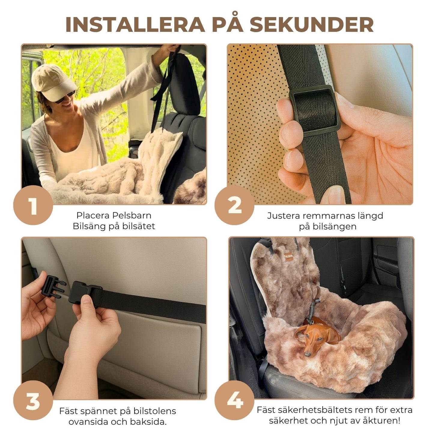 Lyxig Bilsäng