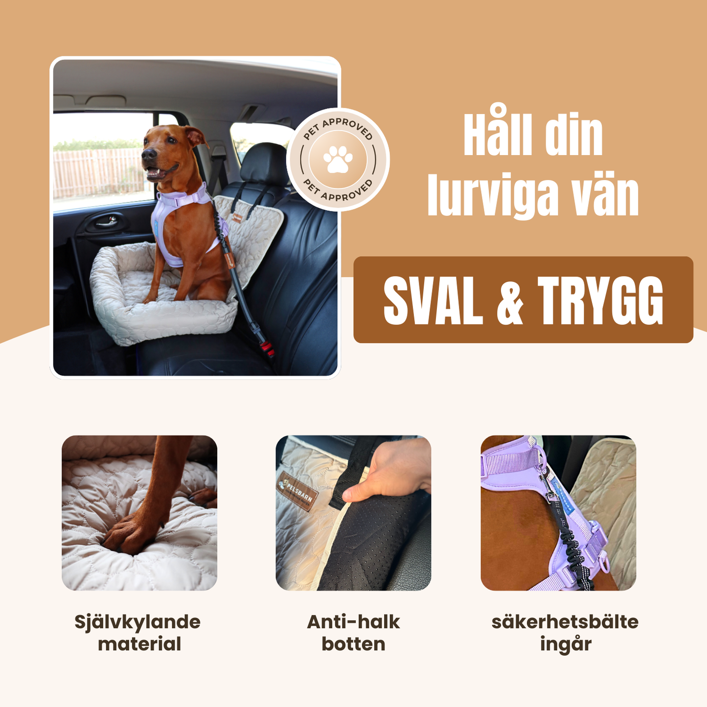 Pelsbarn Kylande Bilsäng