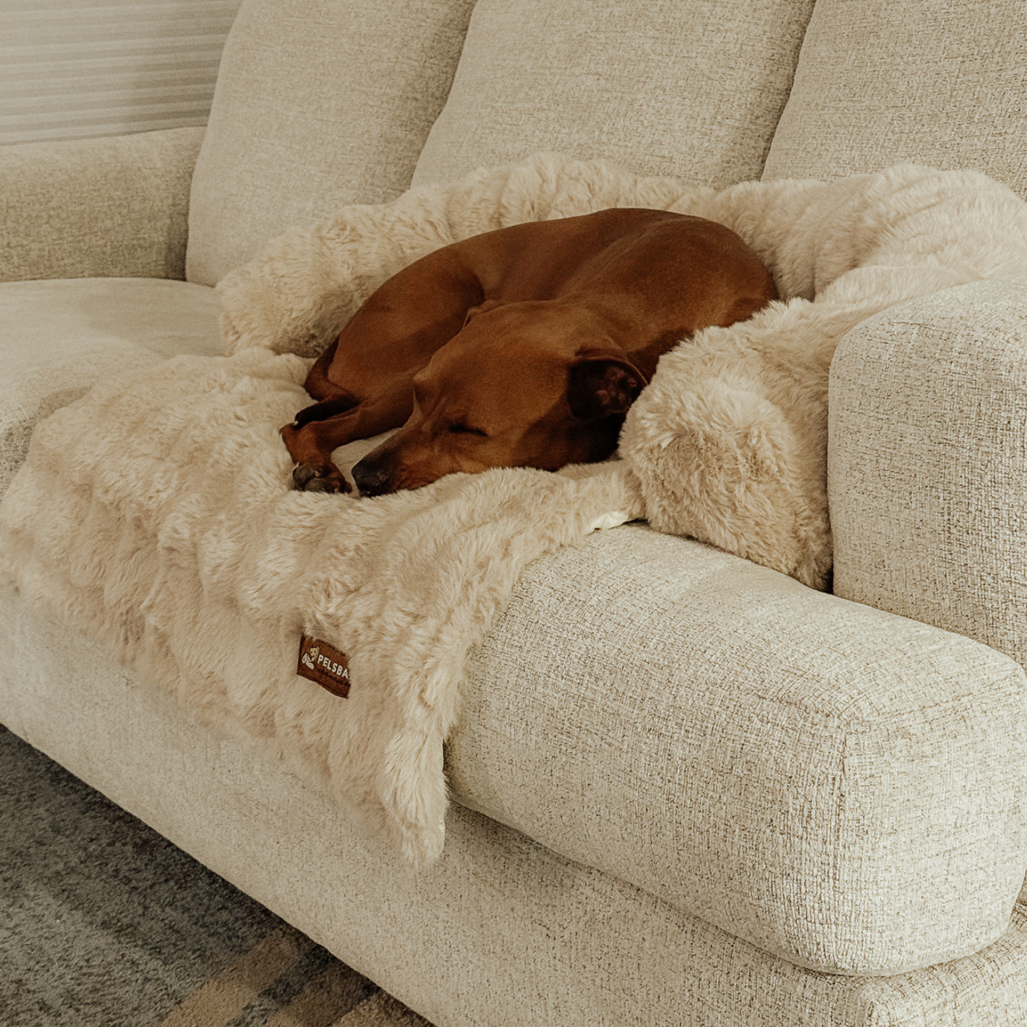 Pelsbarn Lyxigt Mysiga Hundsäng