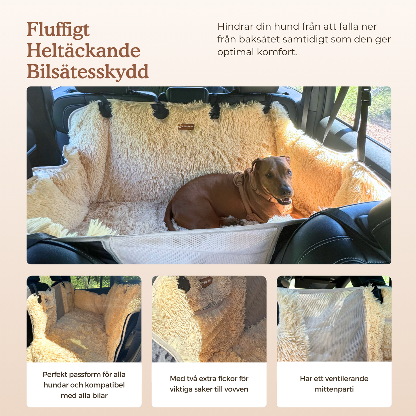 Pelsbarn Heltäckande Bilsätesskydd