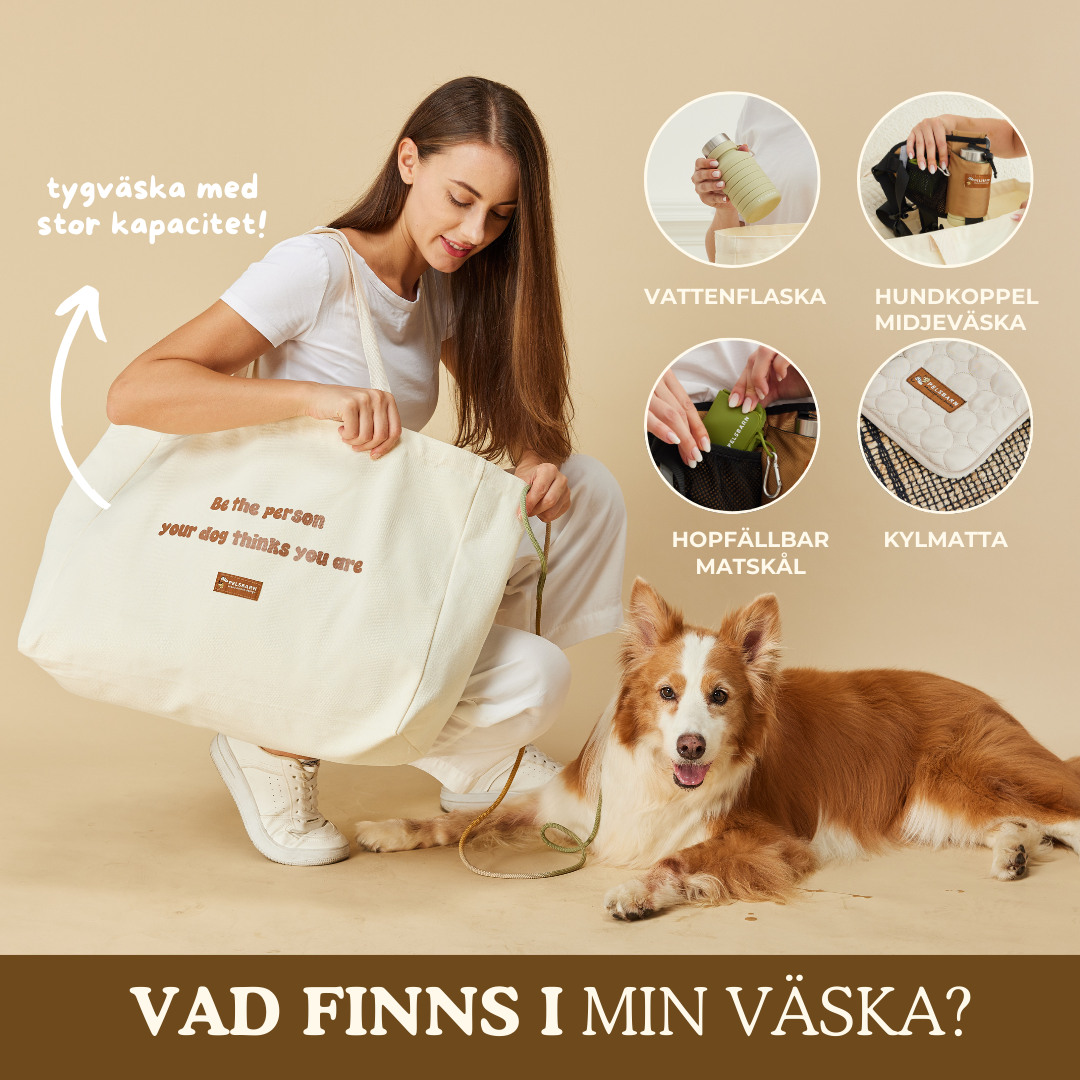 Pelsbarn Tygväska