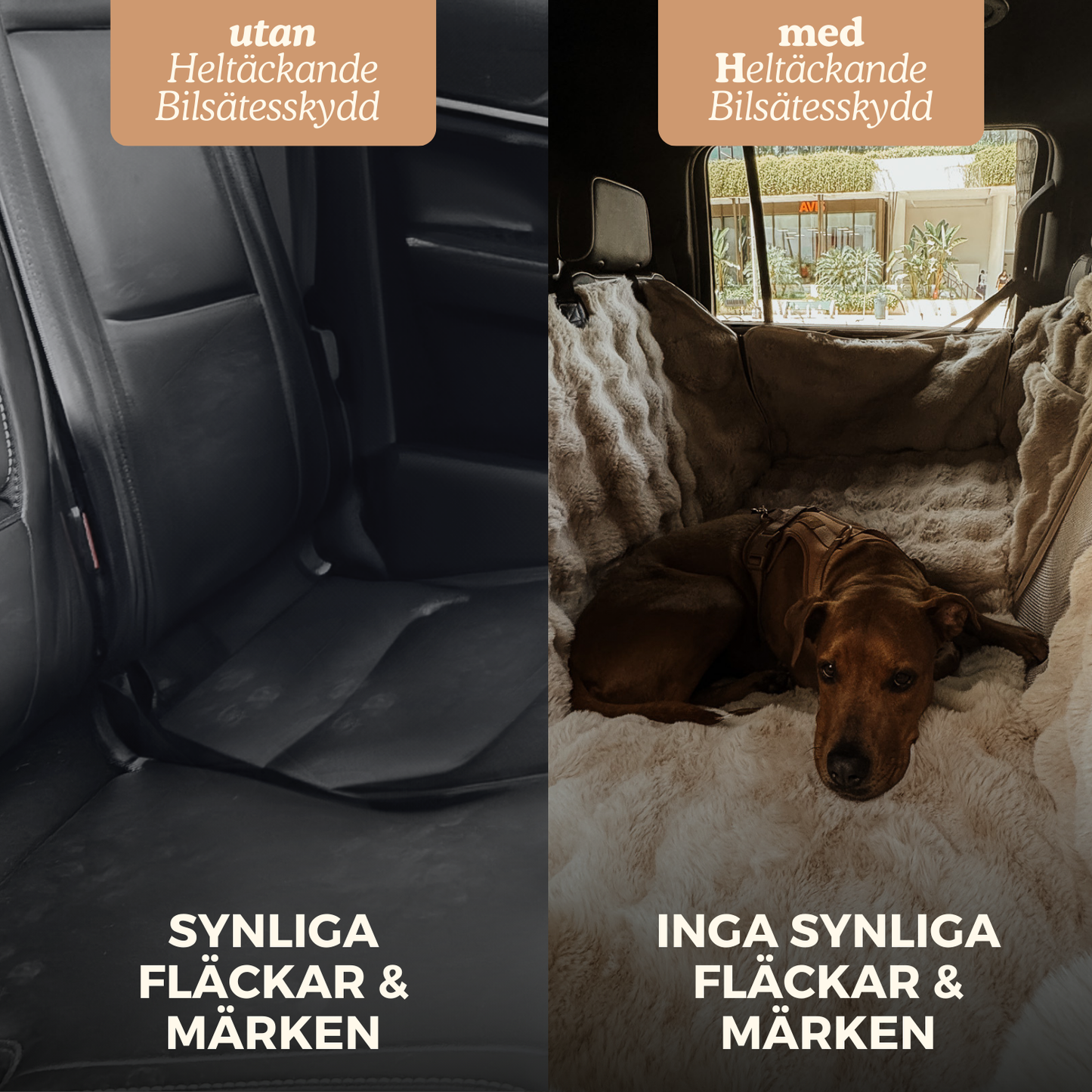 Lyxigt Heltäckande Bilsätesskydd