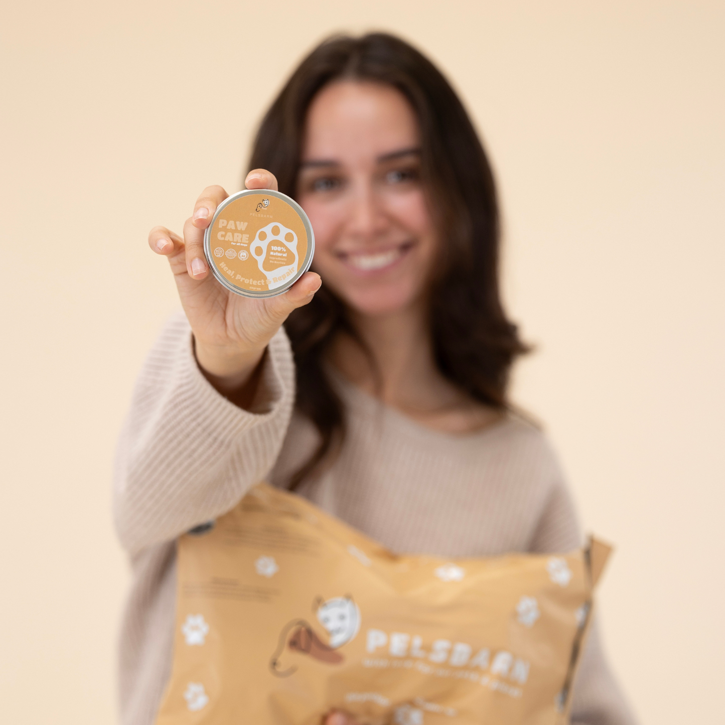Hundtassbalsam för att skydda tassarna (100% naturligt och veganskt)