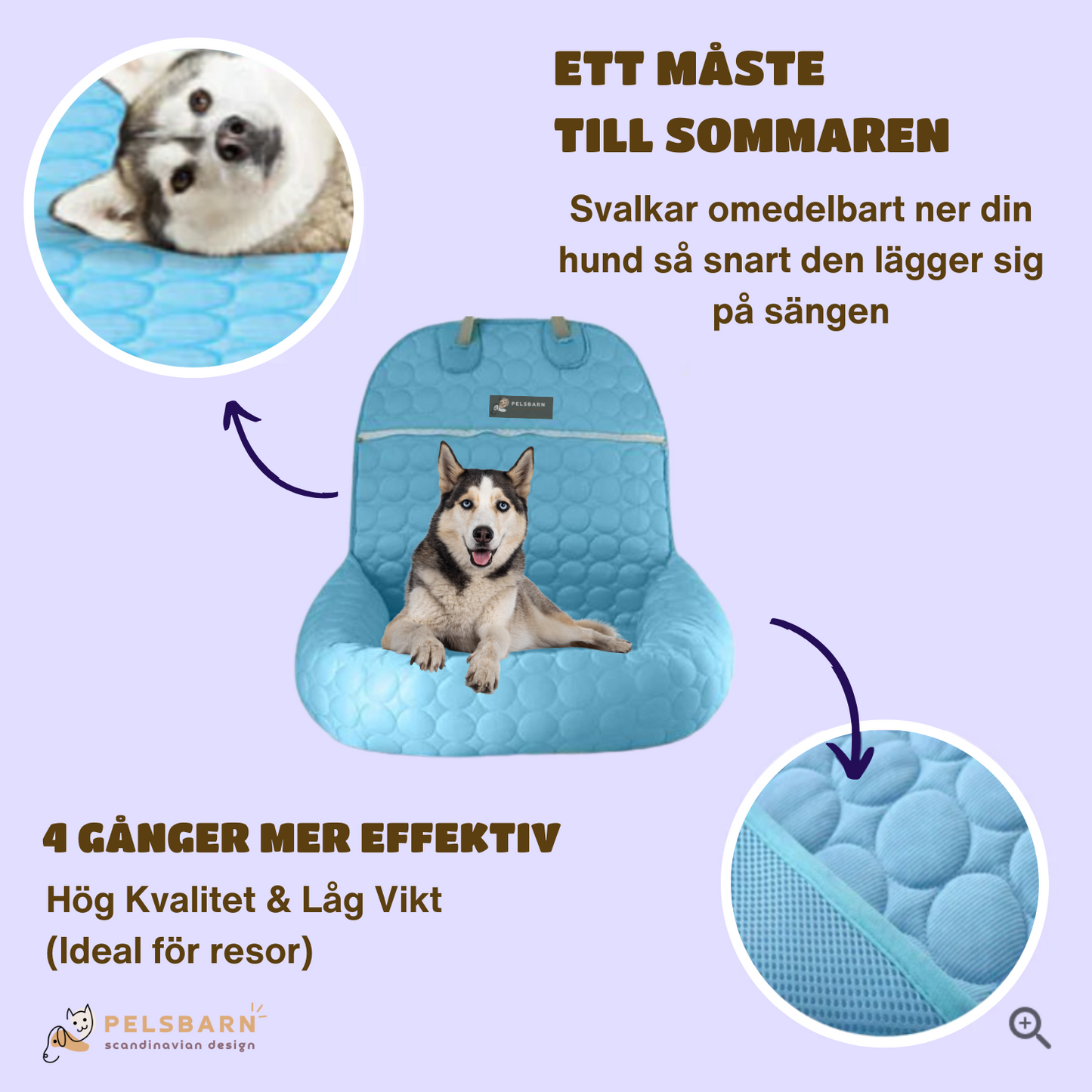 Pelsbarn Kylande Bilsäng