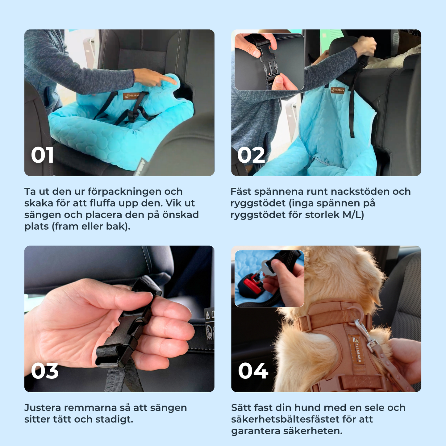 Pelsbarn Kylande Bilsäng