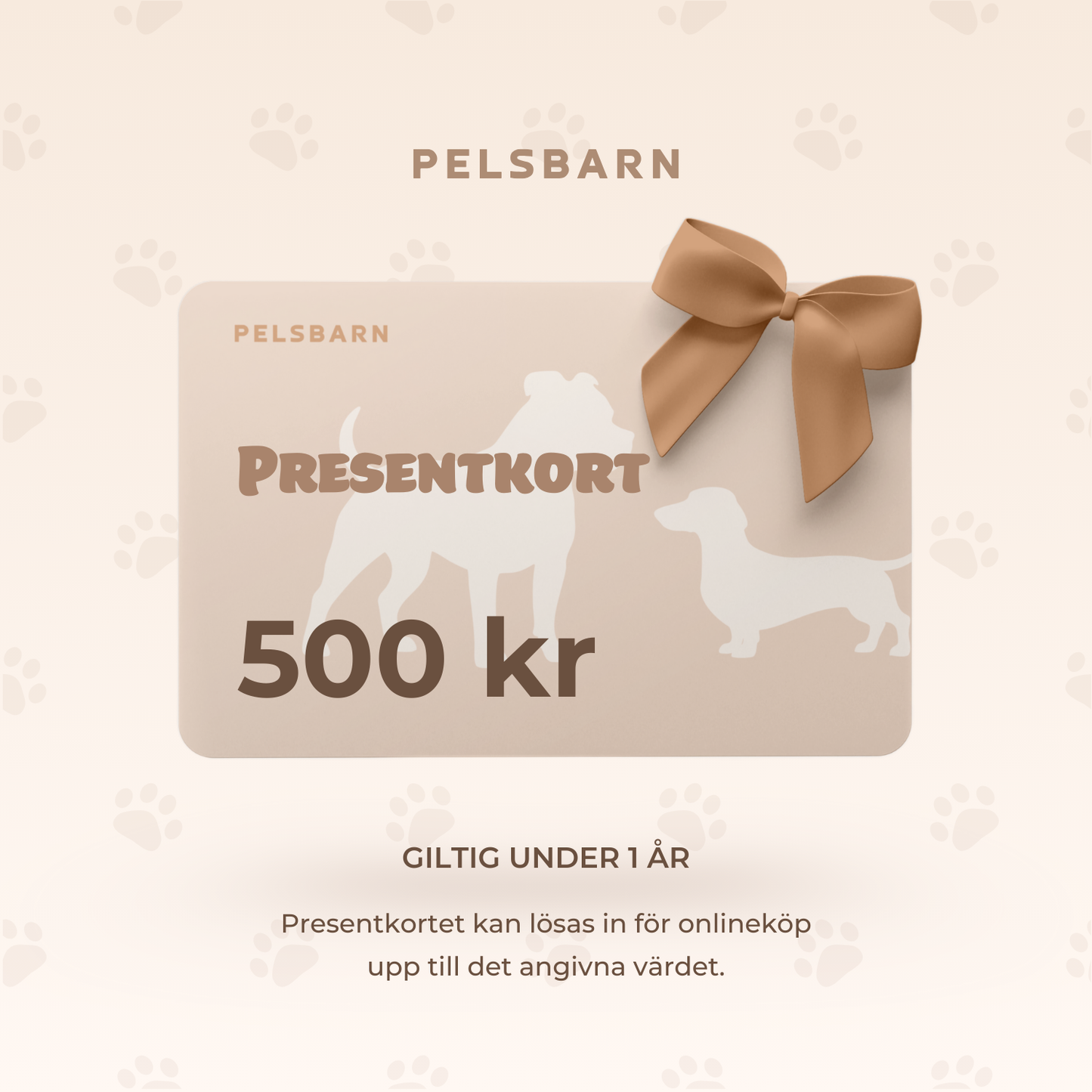 Pelsbarn Presentkort