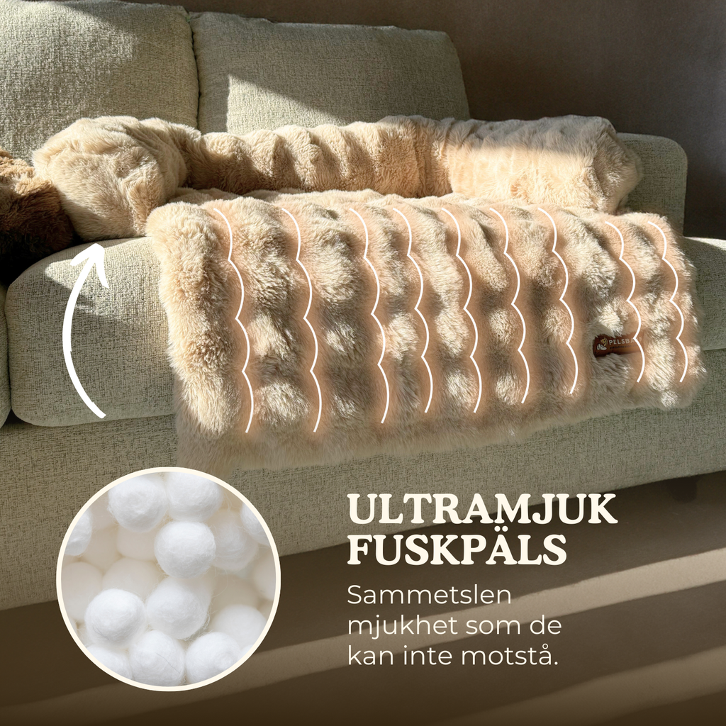 Pelsbarn Lyxigt Mysiga Hundsäng (1+1 GRATIS)