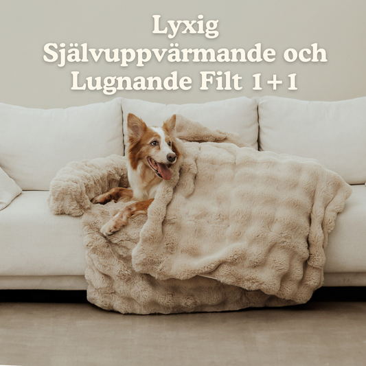 Lyxig Självuppvärmande och Lugnande Filt