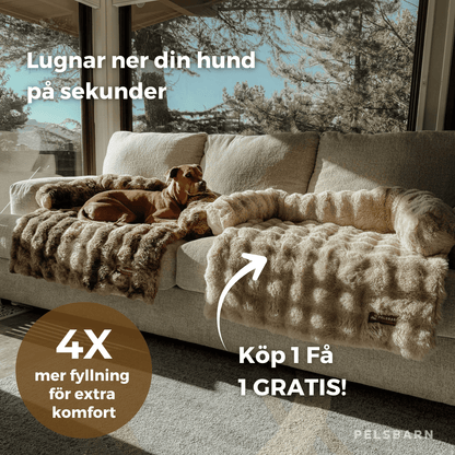 Pelsbarn Lyxigt Mysiga Hundsäng (1+1 GRATIS)